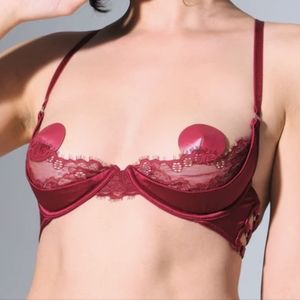 Thistle and Spire vegan leather ruby pasties